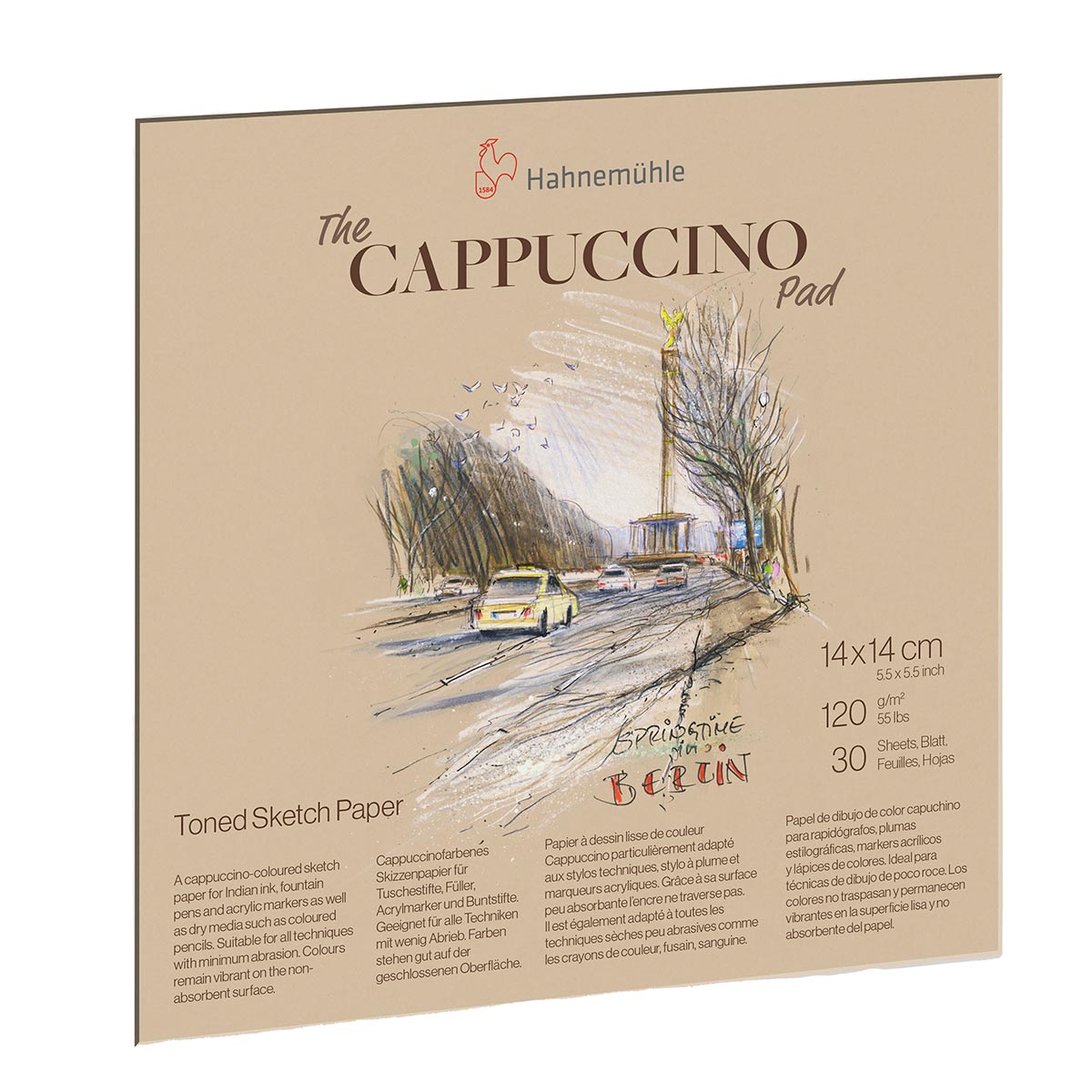 Hahnemuehle Cappuccino Sketch Pad