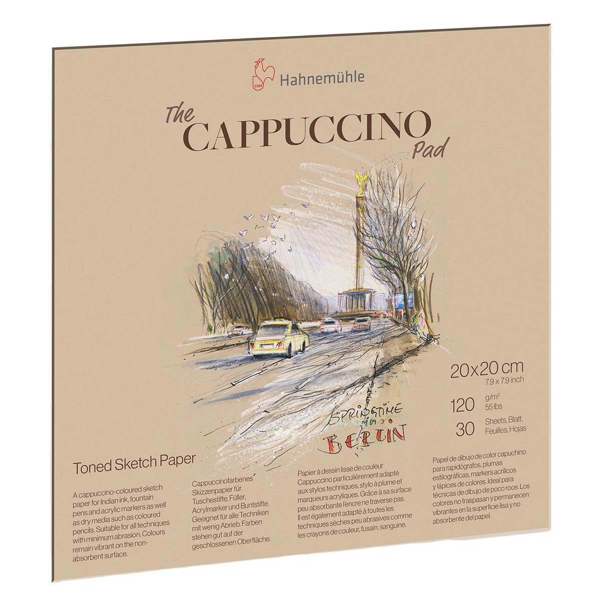 Hahnemuehle Cappuccino Sketch Pad