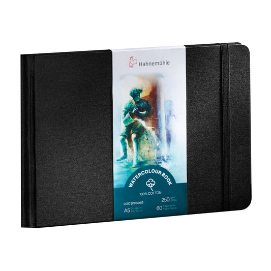 Hahnemuehle Hardback Watercolour Book 100% Cotton