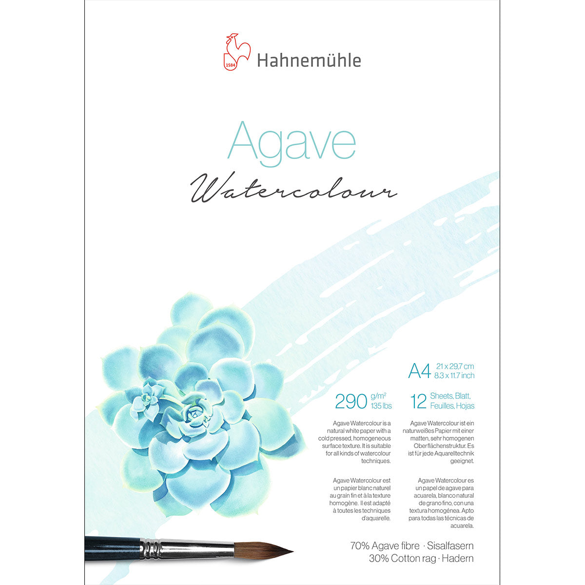 Hahnemuehle Agave Watercolour Block