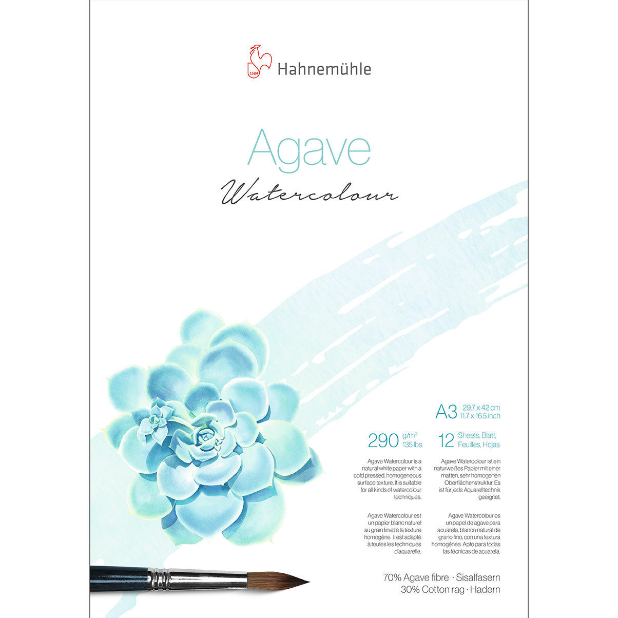 Hahnemuehle Agave Watercolour Block