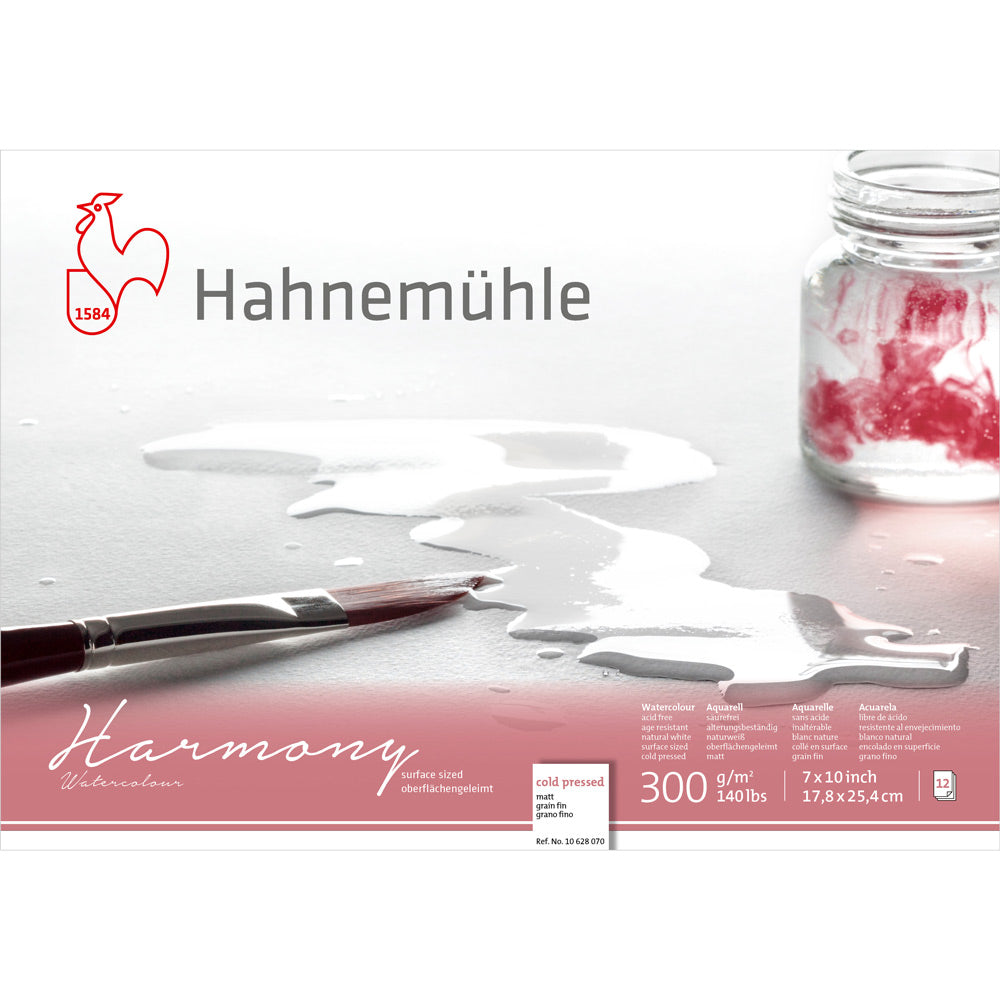 Hahnemuhle Harmony Watercolour Block 300gsm