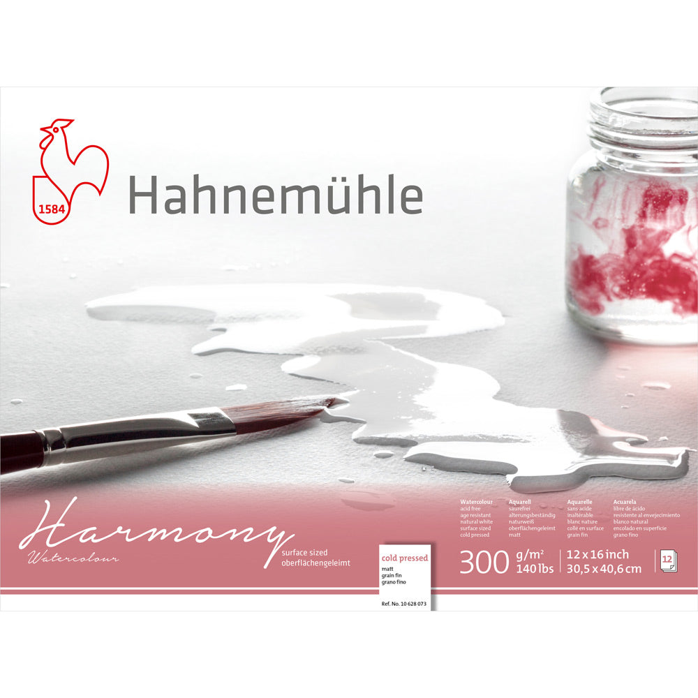 Hahnemuhle Harmony Watercolour Block 300gsm