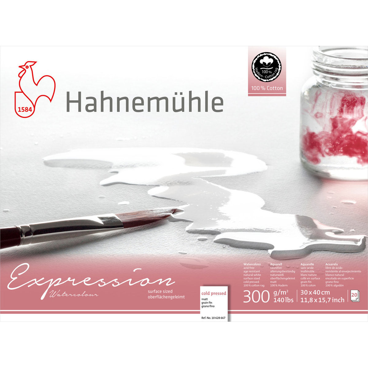 Hahnemuehle Expression Watercolour Pad  (Cold Pressed)