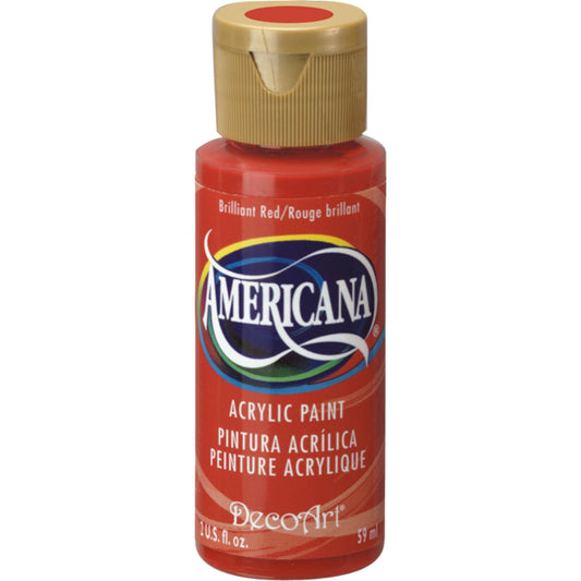 Brilliant Red Americana Acrylic 2Oz.