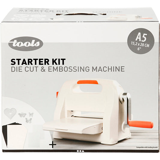 Starter kit - Die Cut and Embossing Machine, A5, sheet 155x210 mm, 1 set