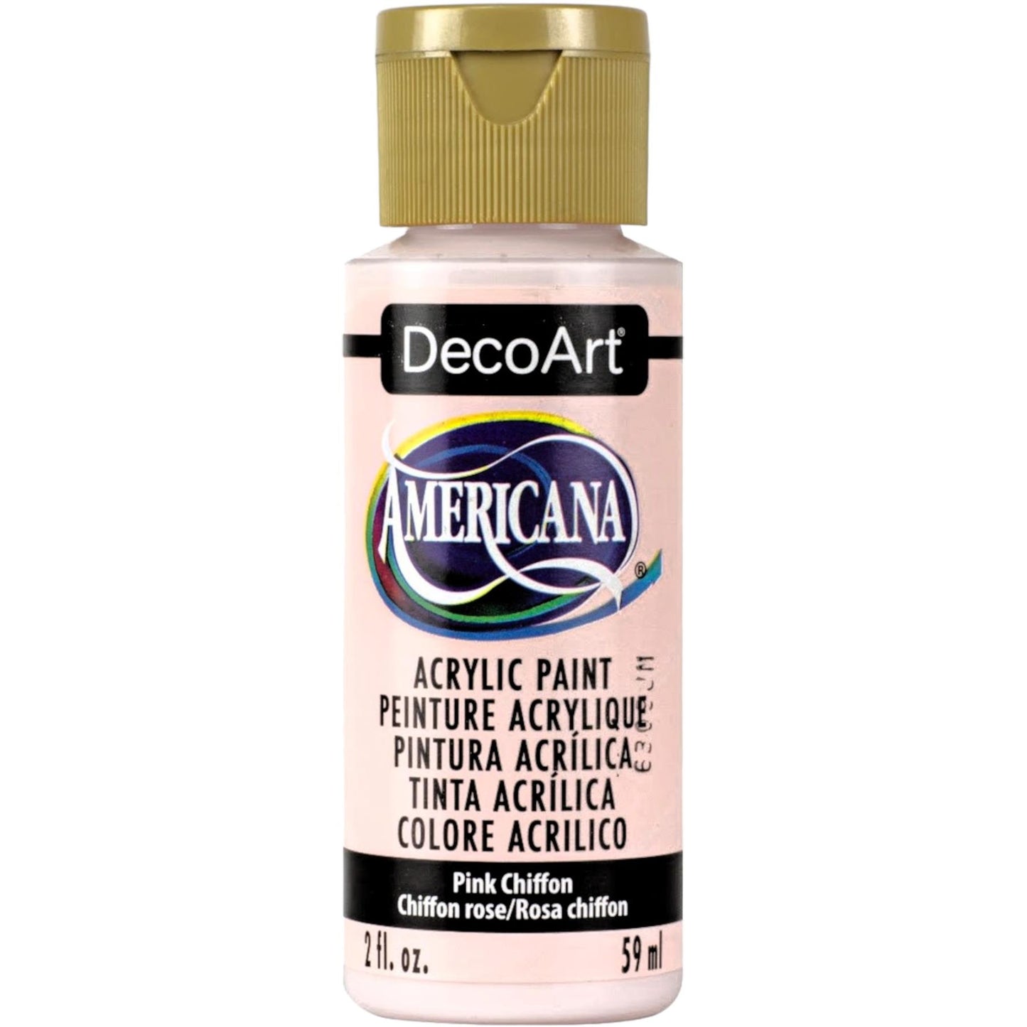 Pink Chiffon Americana Acrylic 2Oz.