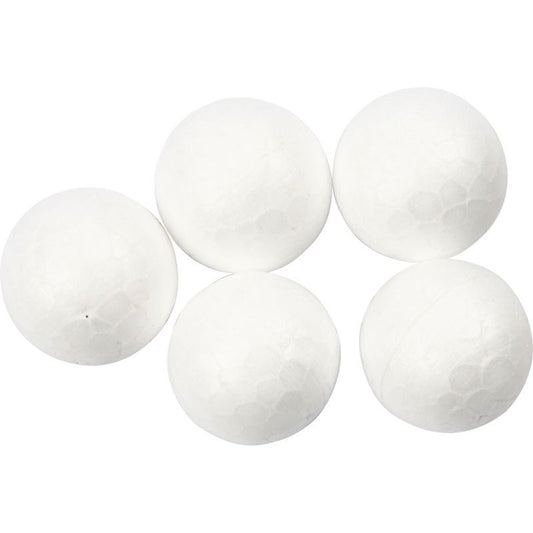Polystyrene Balls 2cm 200pcs white