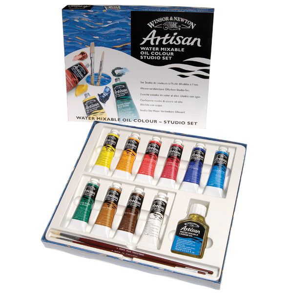 Artisan Water Mixable Oil Colour Studio Set 10x37ml Tubes