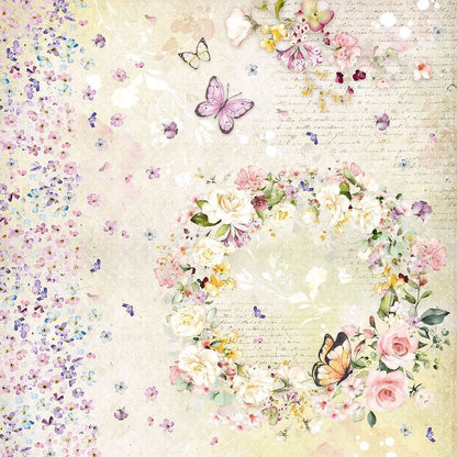 Ciao Bella Blooming 12inc x 12inc Paper Pad