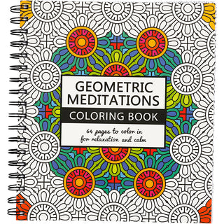 Mindfullness Colouring Book, geometric, size 19,5x23 cm, Number of pages 64, 1 pc