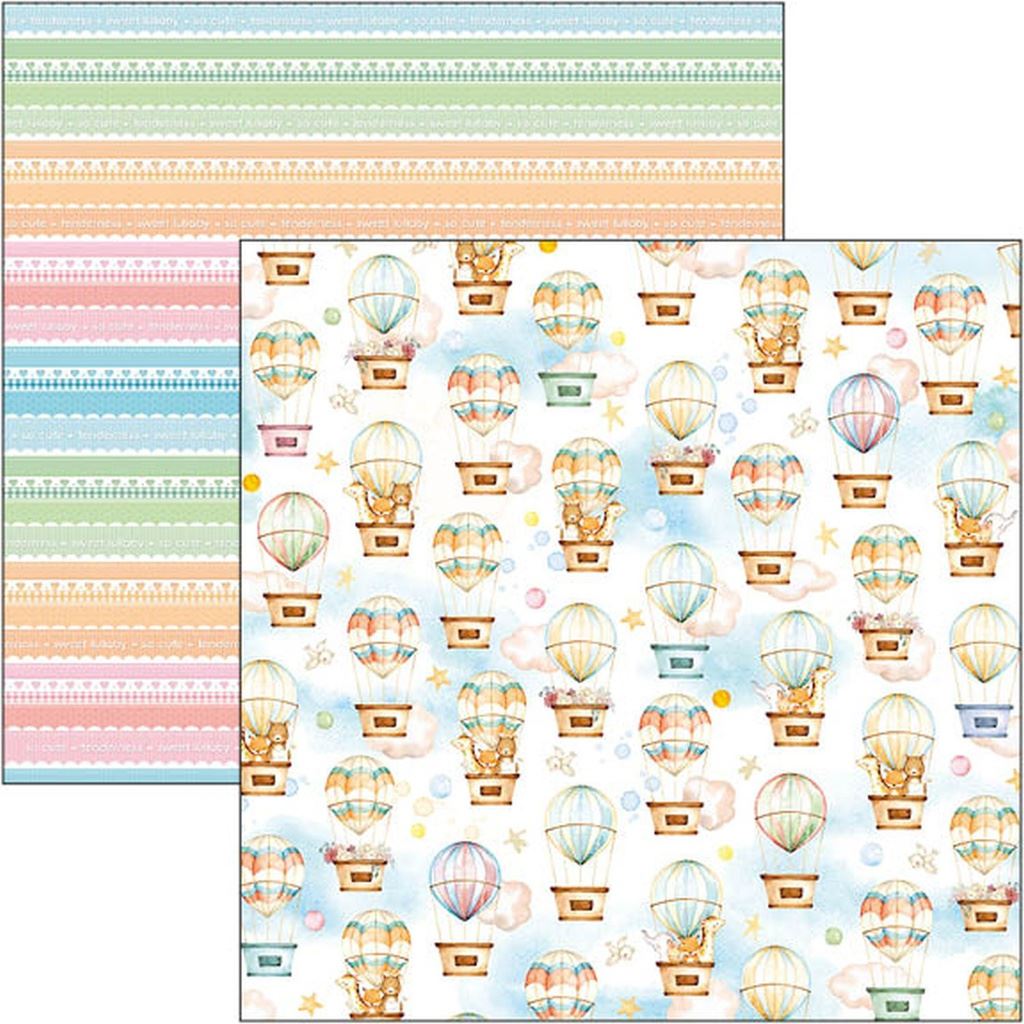 Ciao Bella My Tiny World  12inc x 12inc Patterns Pad