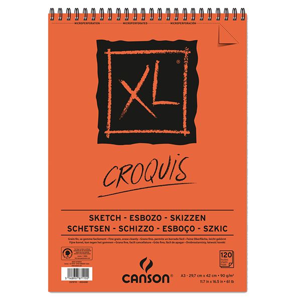 Canson - XL Sketching Spiral Pad