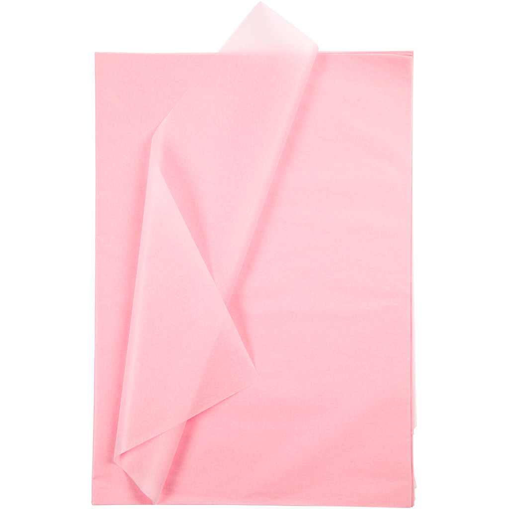 Tissue paper, sheet 50x70 cm, 17 g, yellow, 10 sheet/ 1 pack