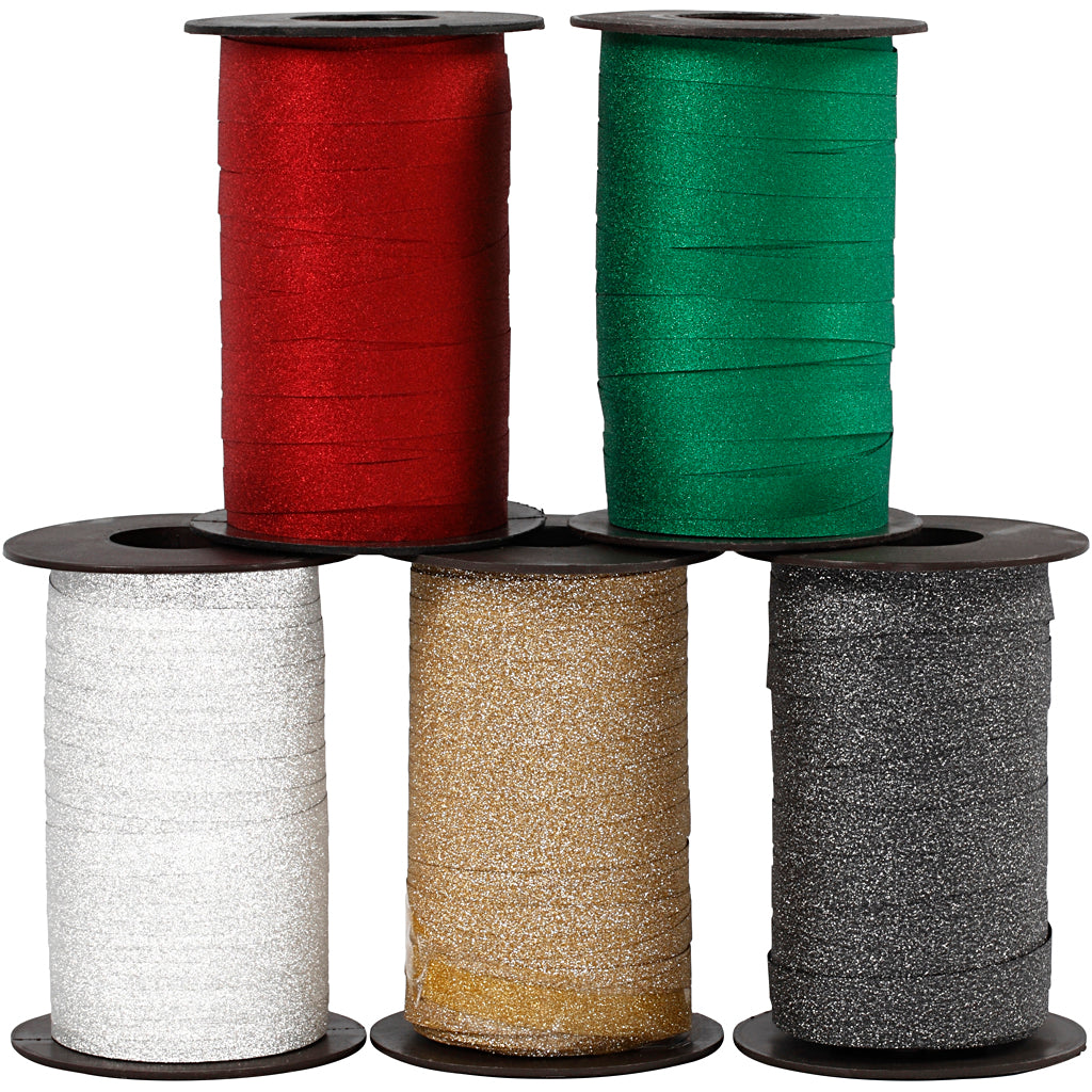 Creativ Glitter Curling Ribbons