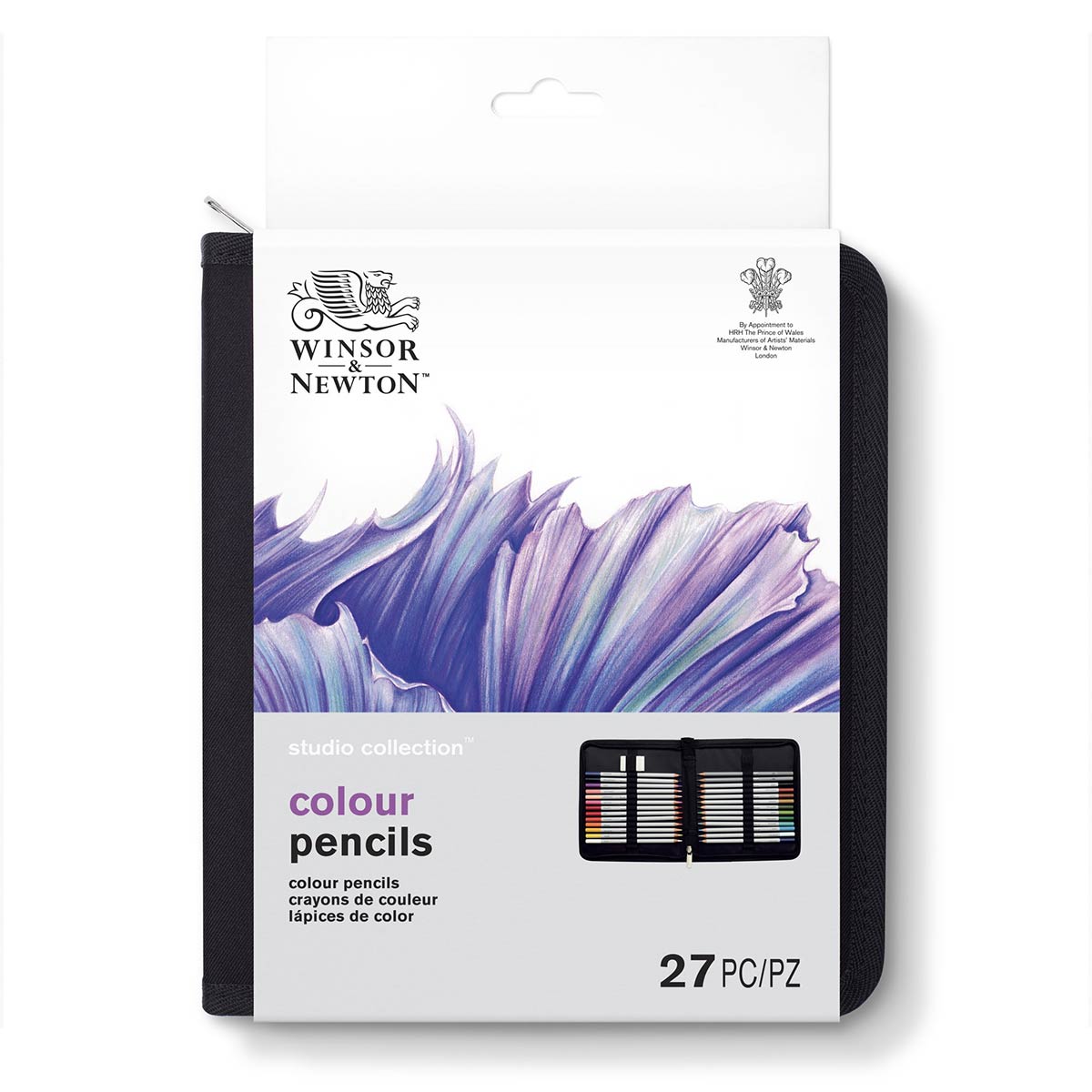 Winsor Newton Studio Collection Colour Pencils Wallet 26 Set