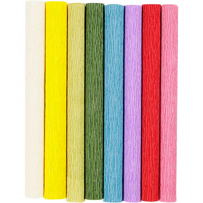 Creativ Crepe Paper Sheets 25x60cm (Crêpe ratio: 180%, 105g)