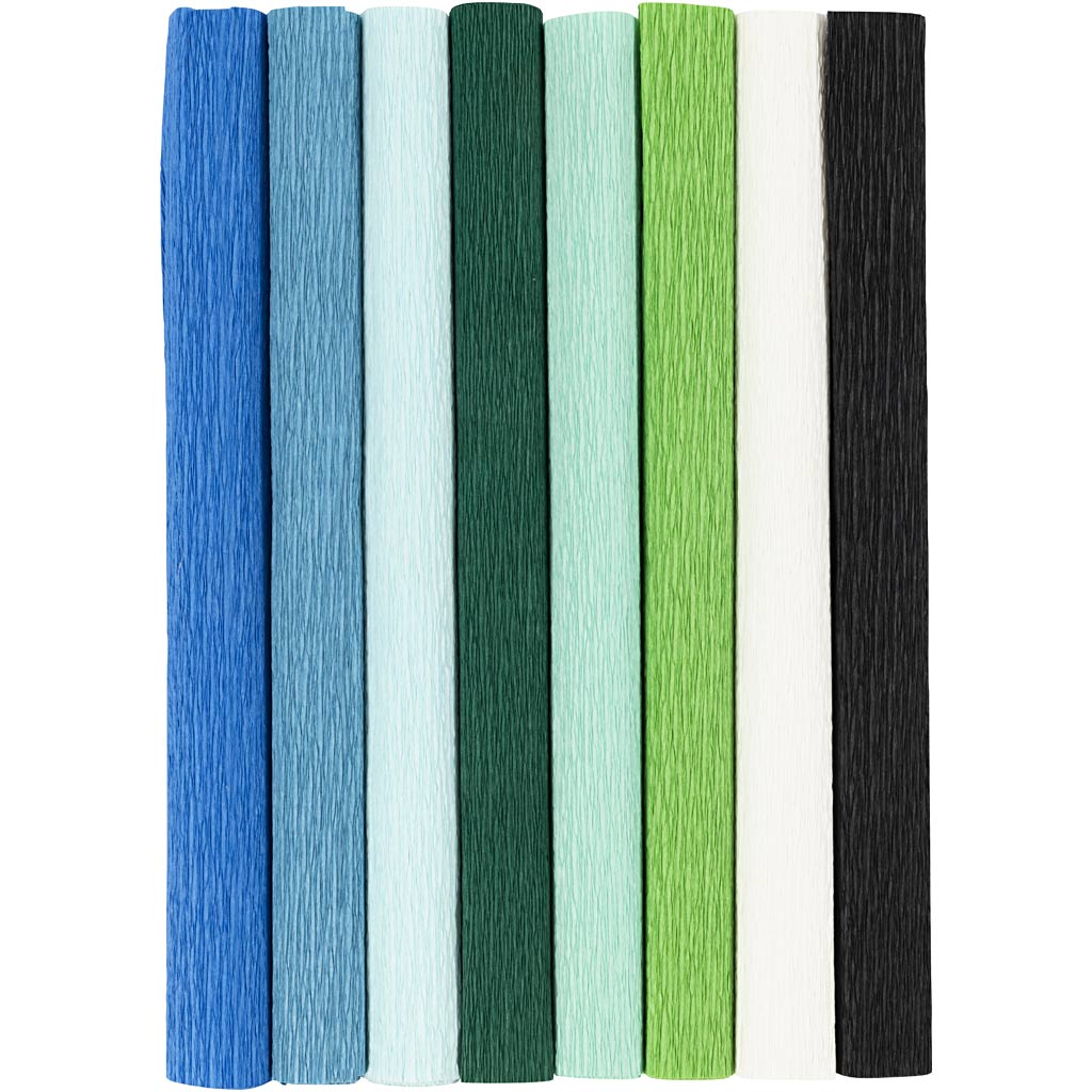 Creativ Crepe Paper Sheets 25x60cm (Crêpe ratio: 180%, 105g)