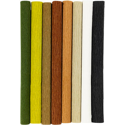 Creativ Crepe Paper Sheets 25x60cm (Crêpe ratio: 180%, 105g)