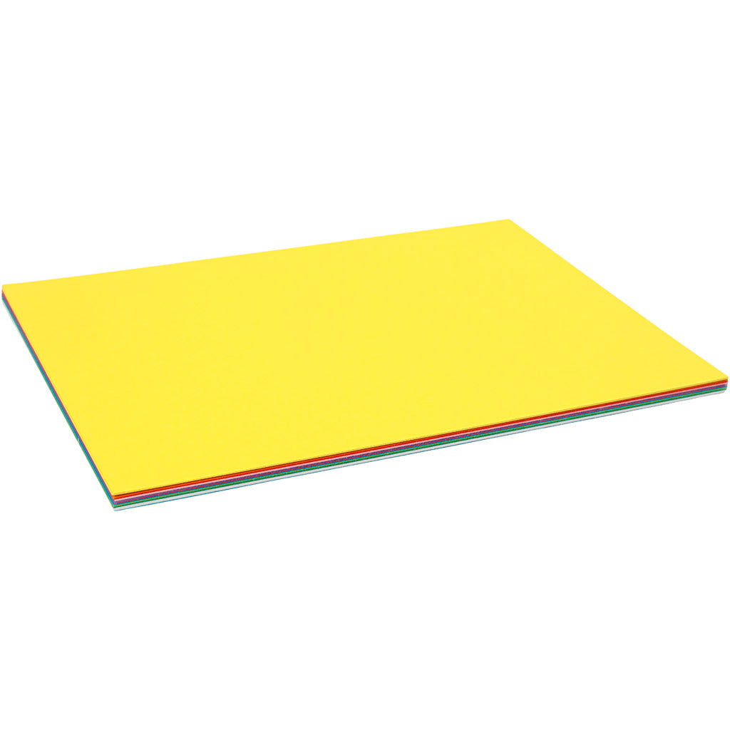 Spring Cardboard, A6, sheet 105x148 mm, 180 g, assorted colours, 120 ass sheets/ 1 pack