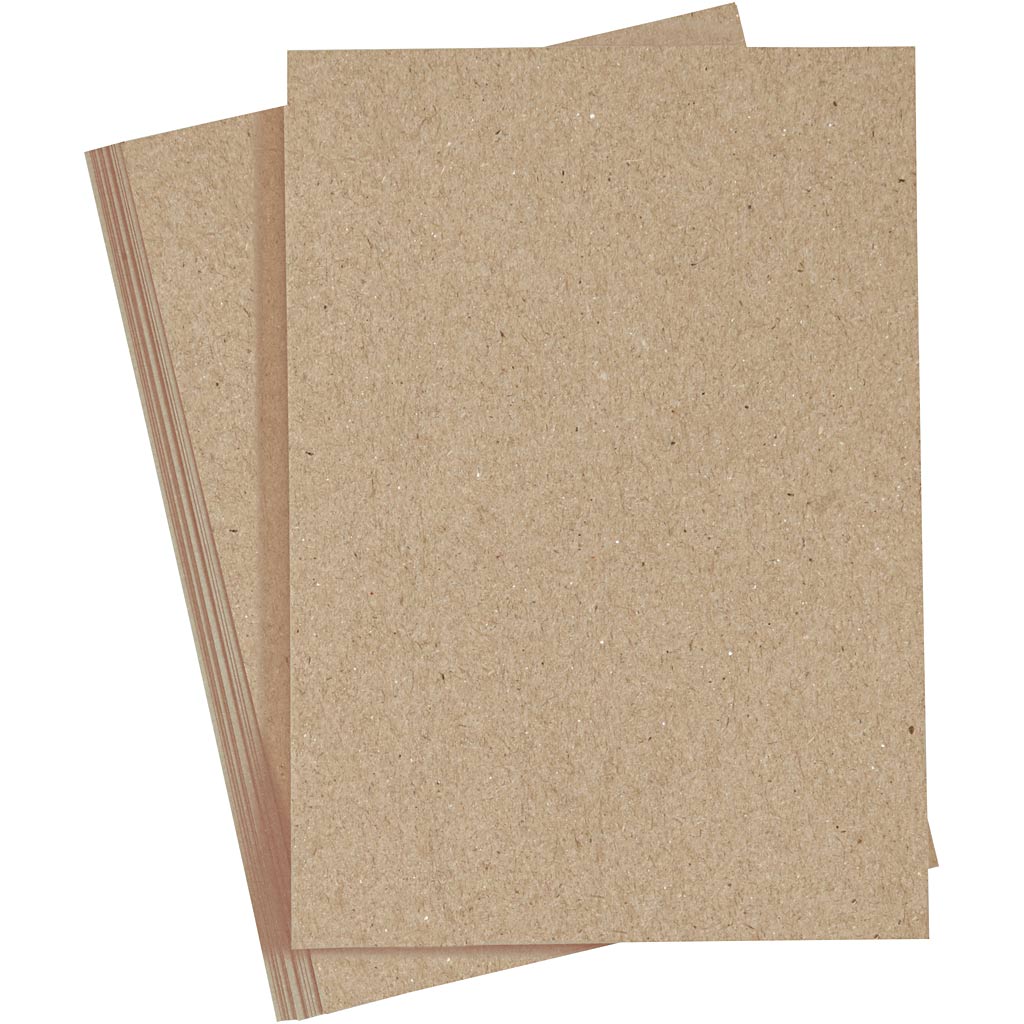 Card, A4, sheet 210x297 mm, 220 g, natural, 10 pc/ 1 pack