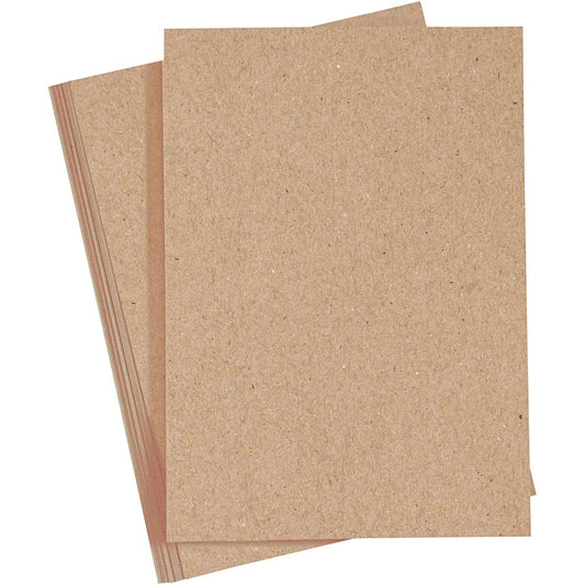 Card, A4, sheet 210x297 mm, 220 g, natural, 10 pc/ 1 pack
