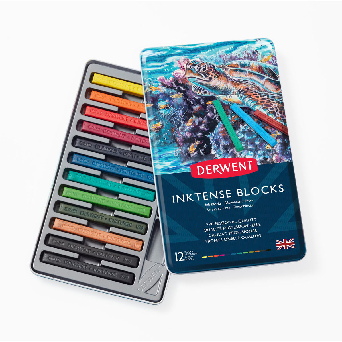 Derwent Inktense Blocks Tin