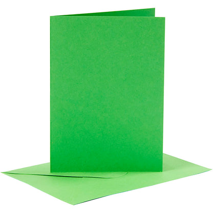 Creativ Coloured Card & Envelope Blanks Various Sizes