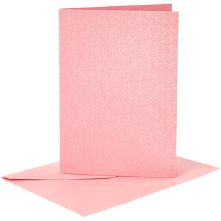 Creativ Pearlescent Finish Card & Envelope Blanks Various Sizes