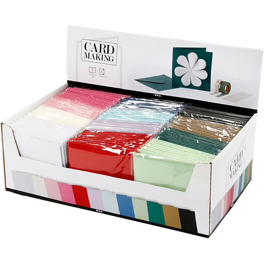 Creativ Coloured Card & Envelope Blanks Various Sizes