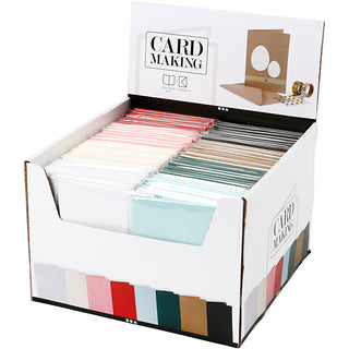 Creativ Coloured Card & Envelope Blanks Various Sizes