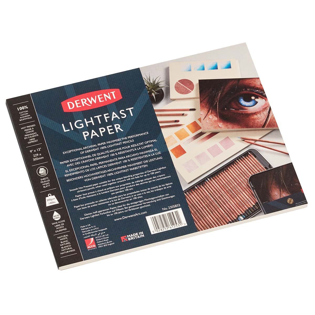 Derwent Lightfast Paper Pad