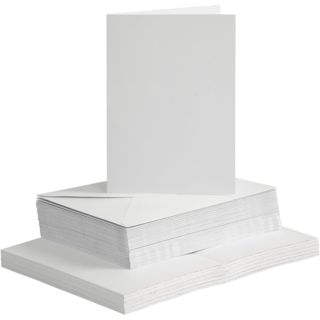 Creativ Coloured Card & Envelope Blanks Various Sizes