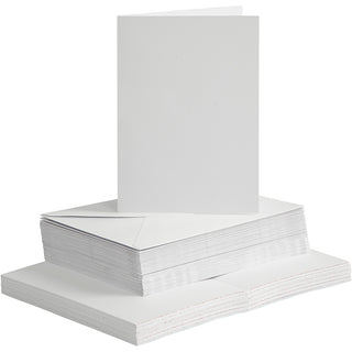 Creativ Coloured Card & Envelope Blanks Various Sizes