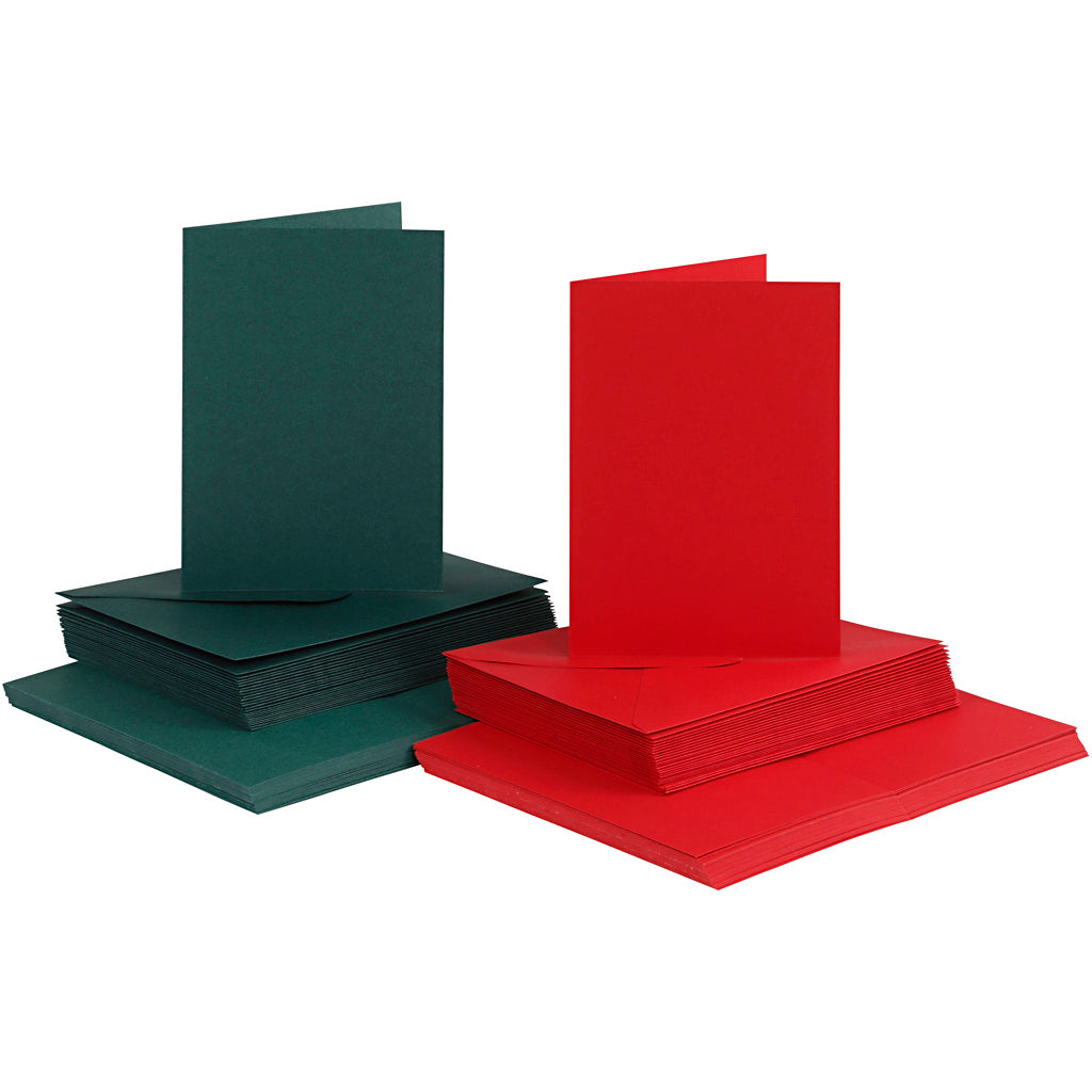 Creativ Coloured Card & Envelope Blanks Various Sizes