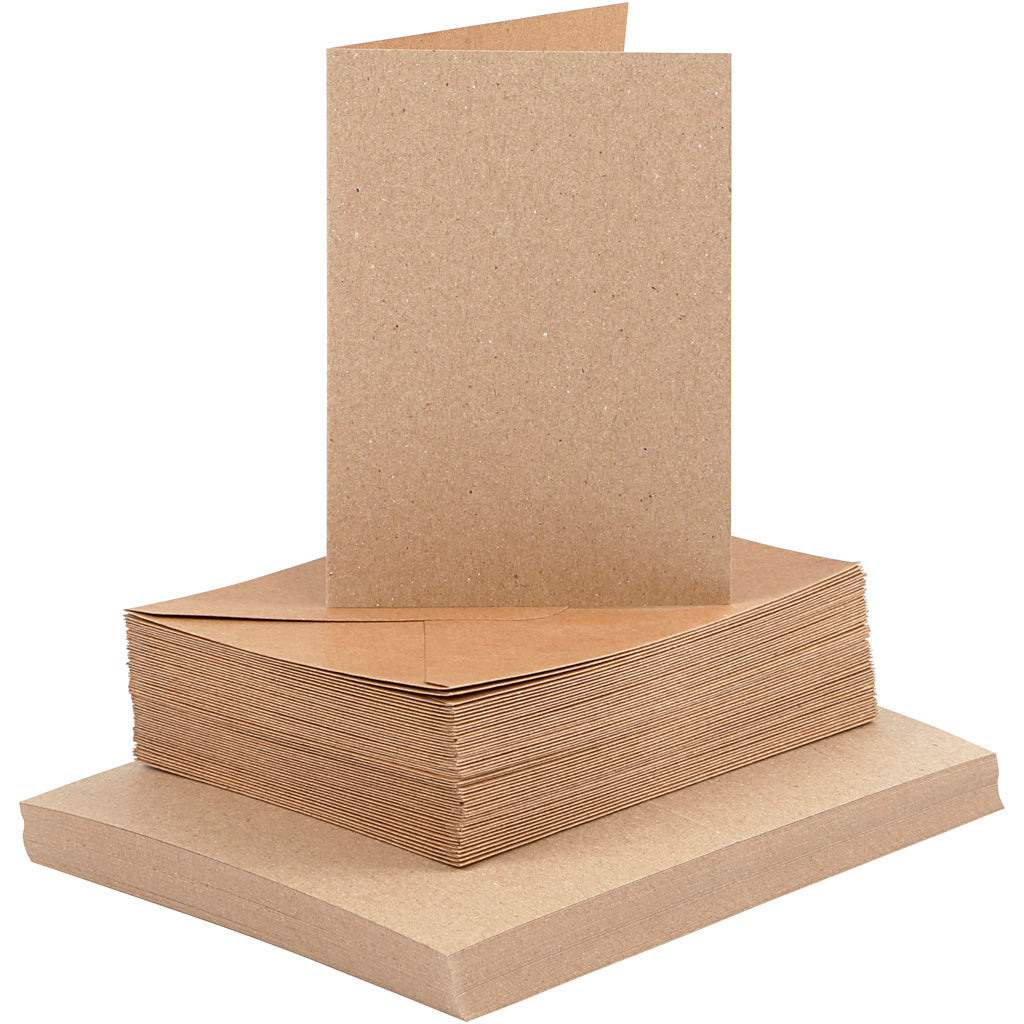 Creativ Coloured Card & Envelope Blanks Various Sizes