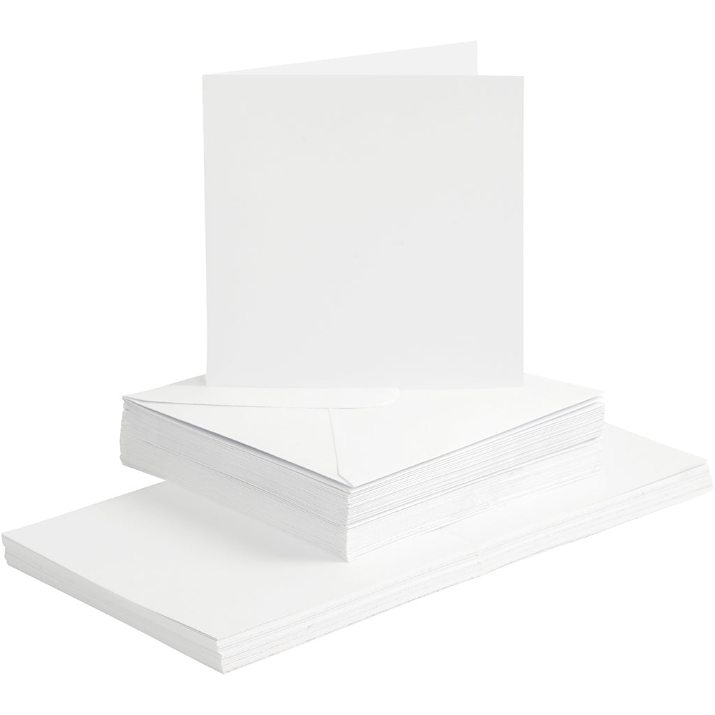 Creativ Coloured Card & Envelope Blanks Various Sizes