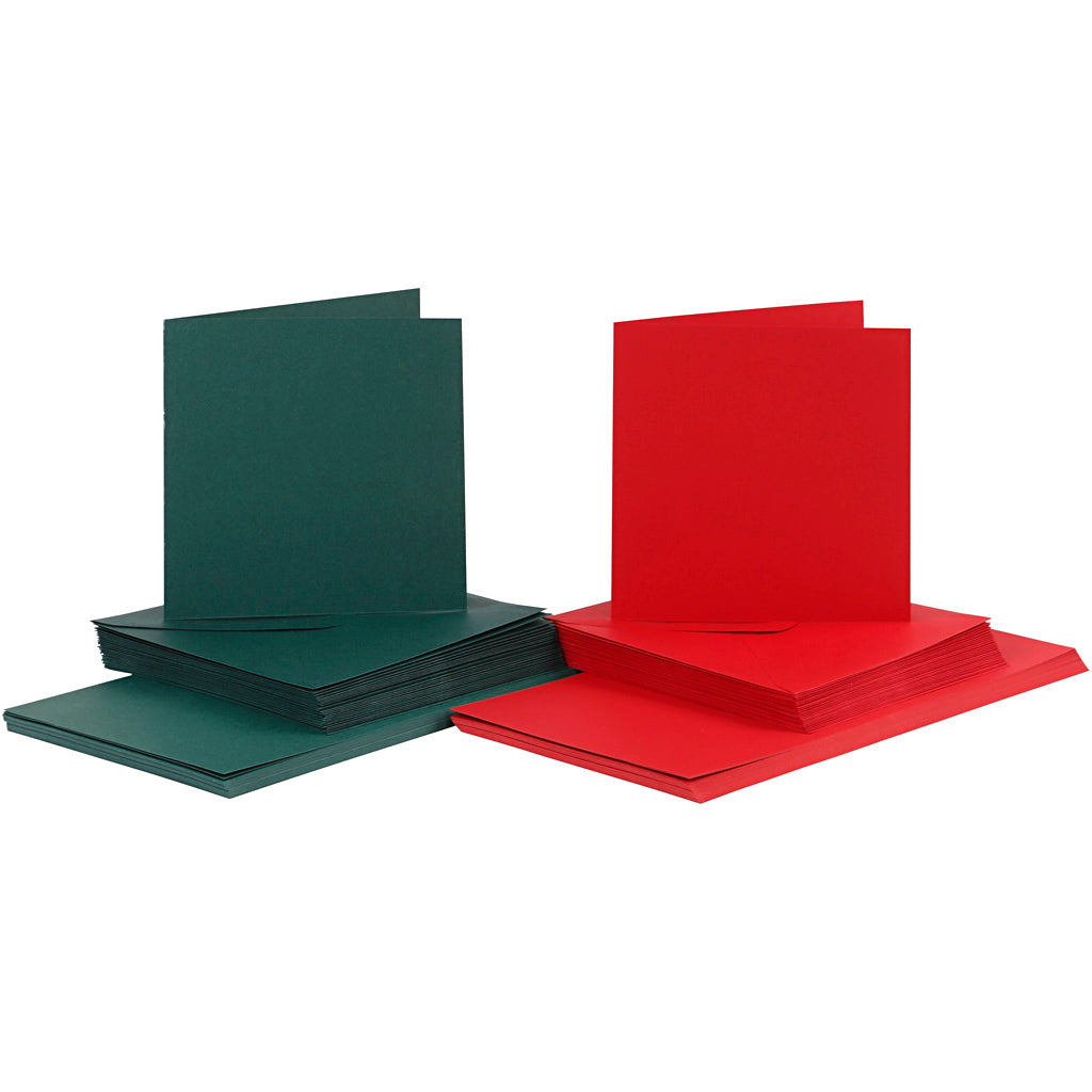 Creativ Coloured Card & Envelope Blanks Various Sizes