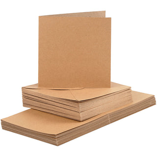 Creativ Coloured Card & Envelope Blanks Various Sizes