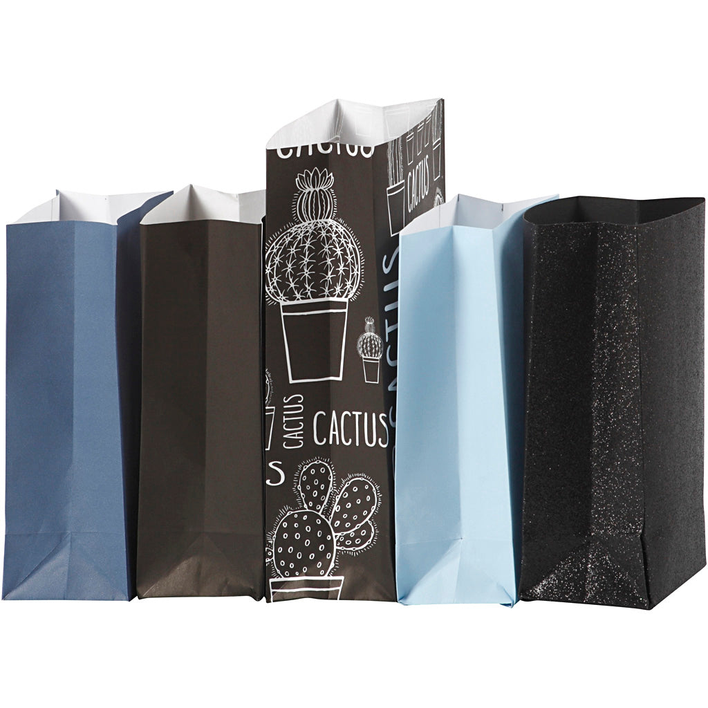 Creativ Square and Block Bottom Bags with Handles