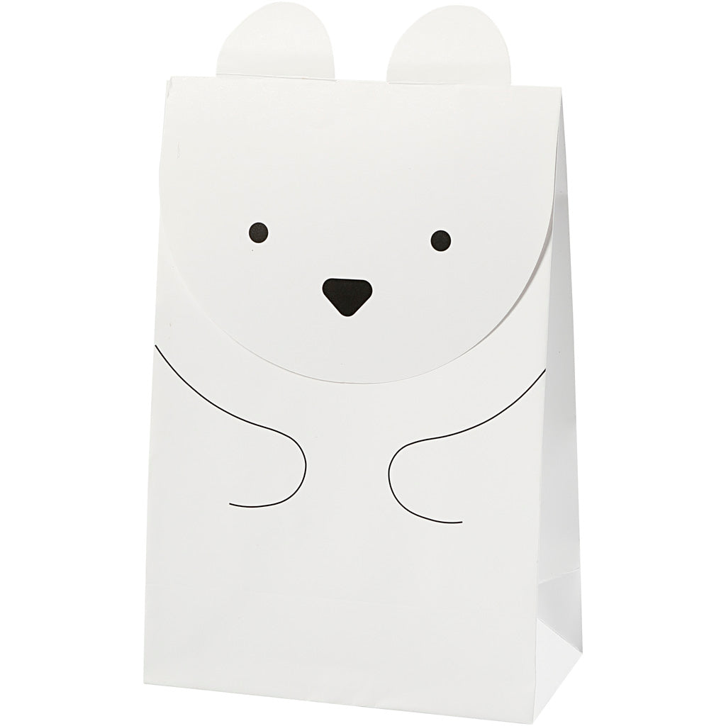 Creativ Square and Block Bottom Bags with Handles
