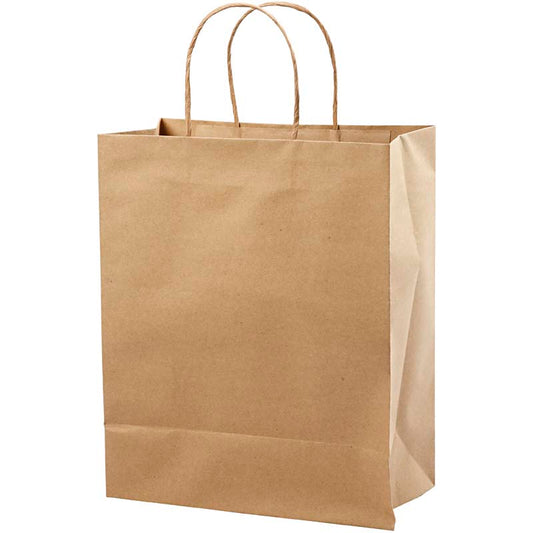 Creativ Square and Block Bottom Bags with Handles