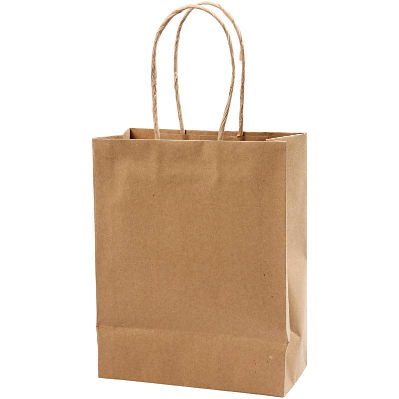 Creativ Square and Block Bottom Bags with Handles