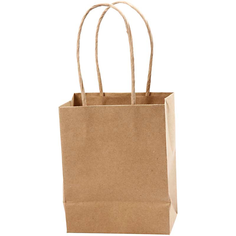 Creativ Square and Block Bottom Bags with Handles