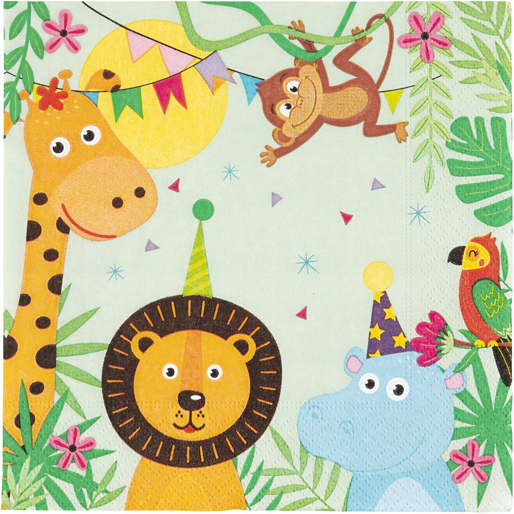 Creativ Table Napkins Various Designs 3-ply