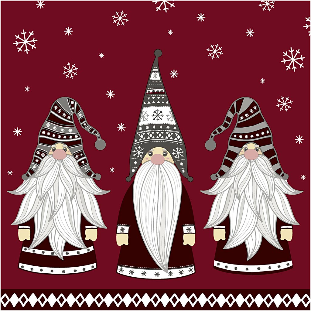 Creativ Table Napkins Various Designs 3-ply