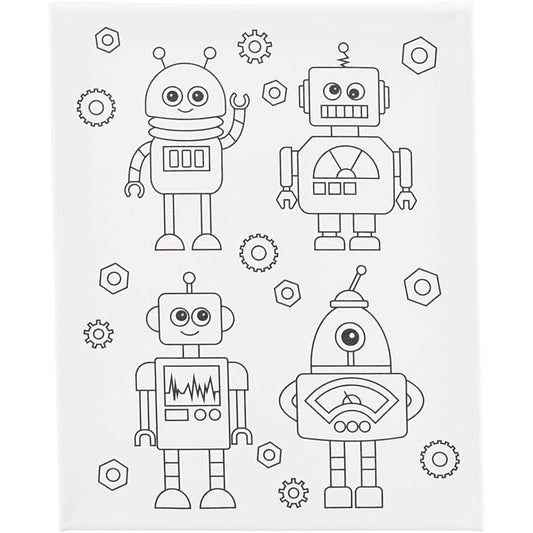 Creativ Colour-in Canvas Various Themes
