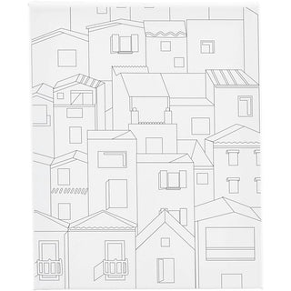 Creativ Colour-in Canvas Various Themes