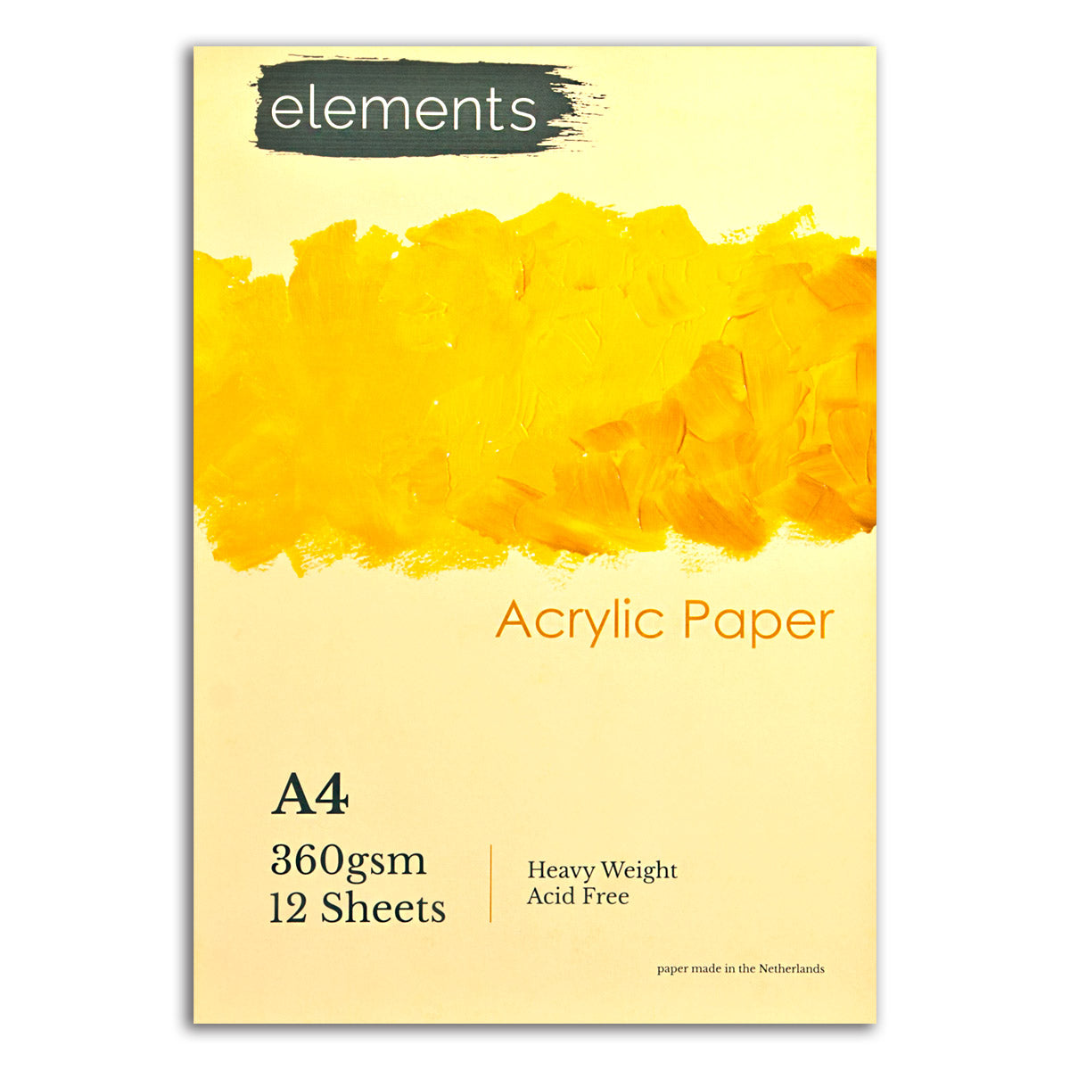 Elements Acrylic Pad 360gsm