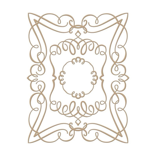 Elegant Rectangle Glorious Glimmer Plate